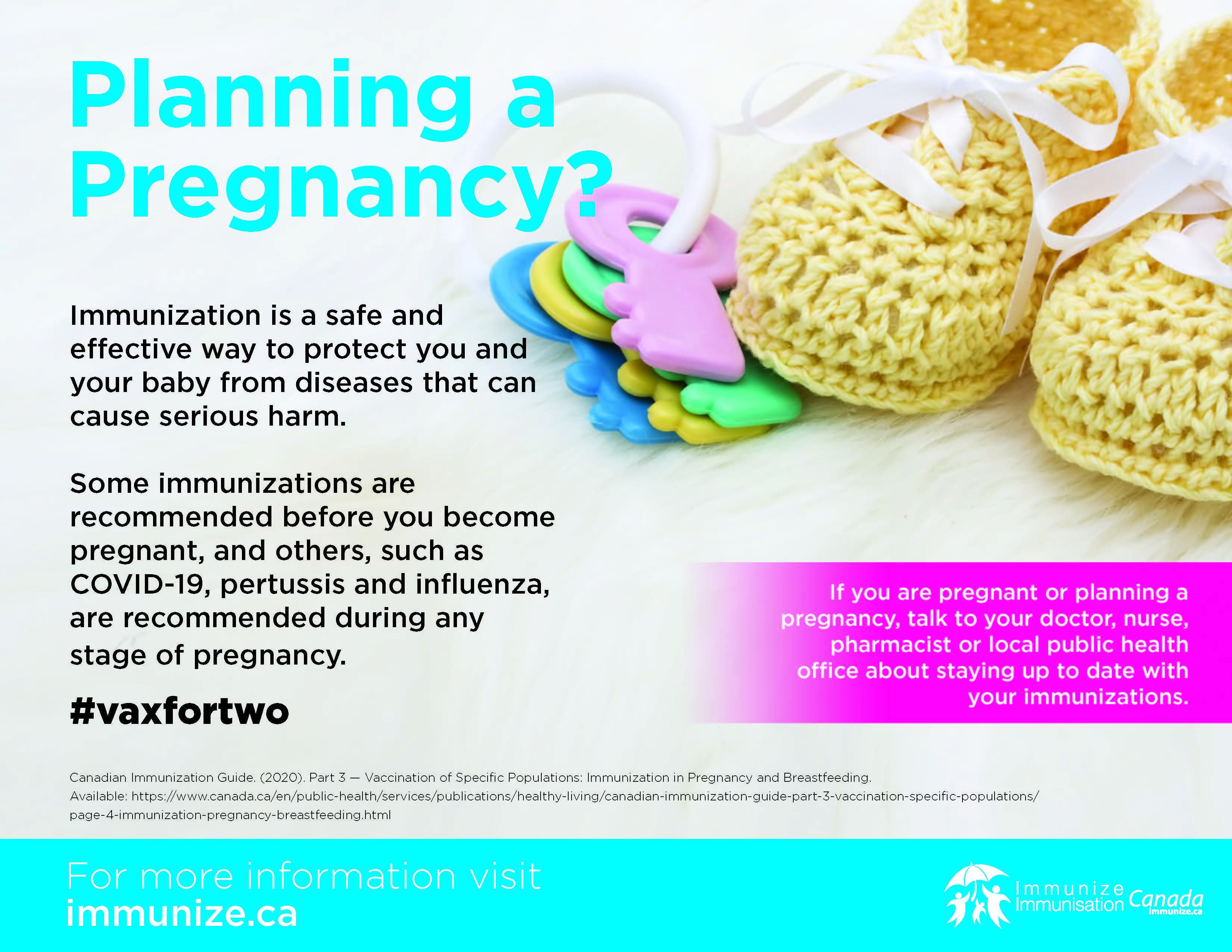 Pregnant And Lactating Persons | Immunizecanada